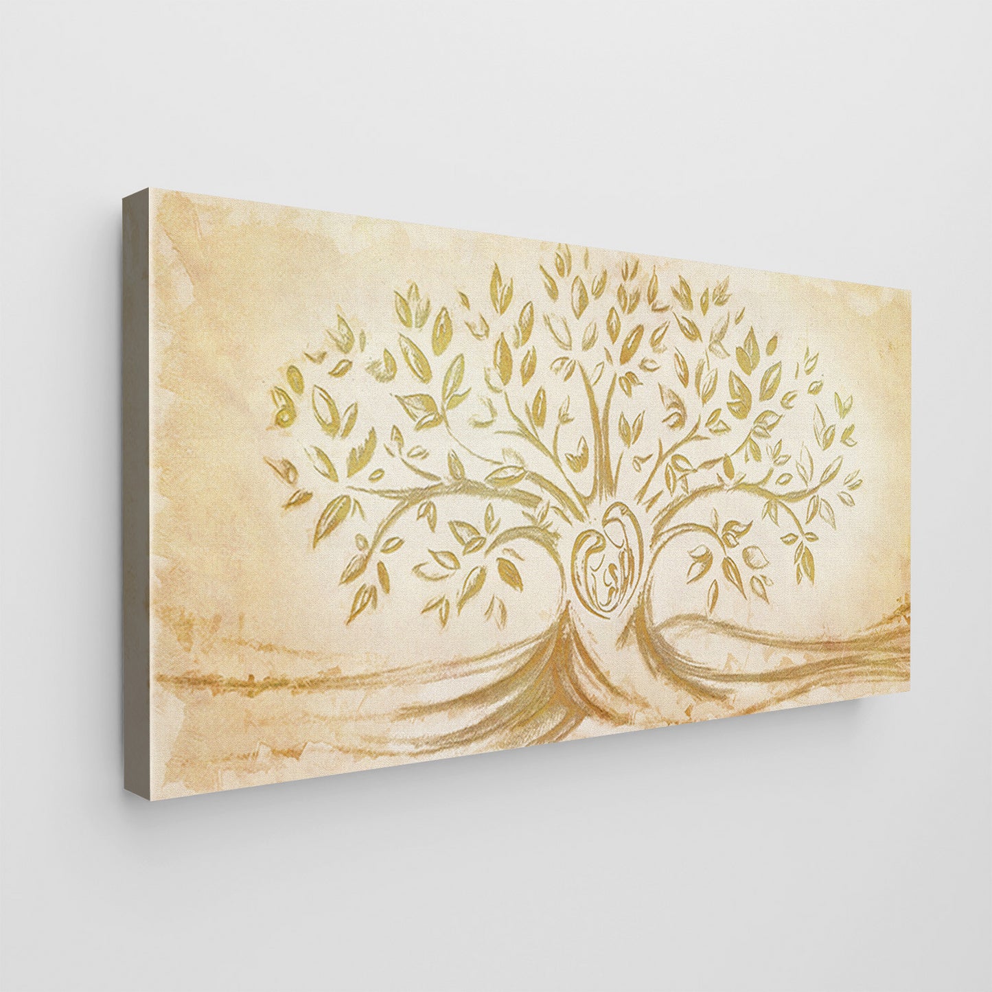 Quadro tela canvas e vetro acrilico