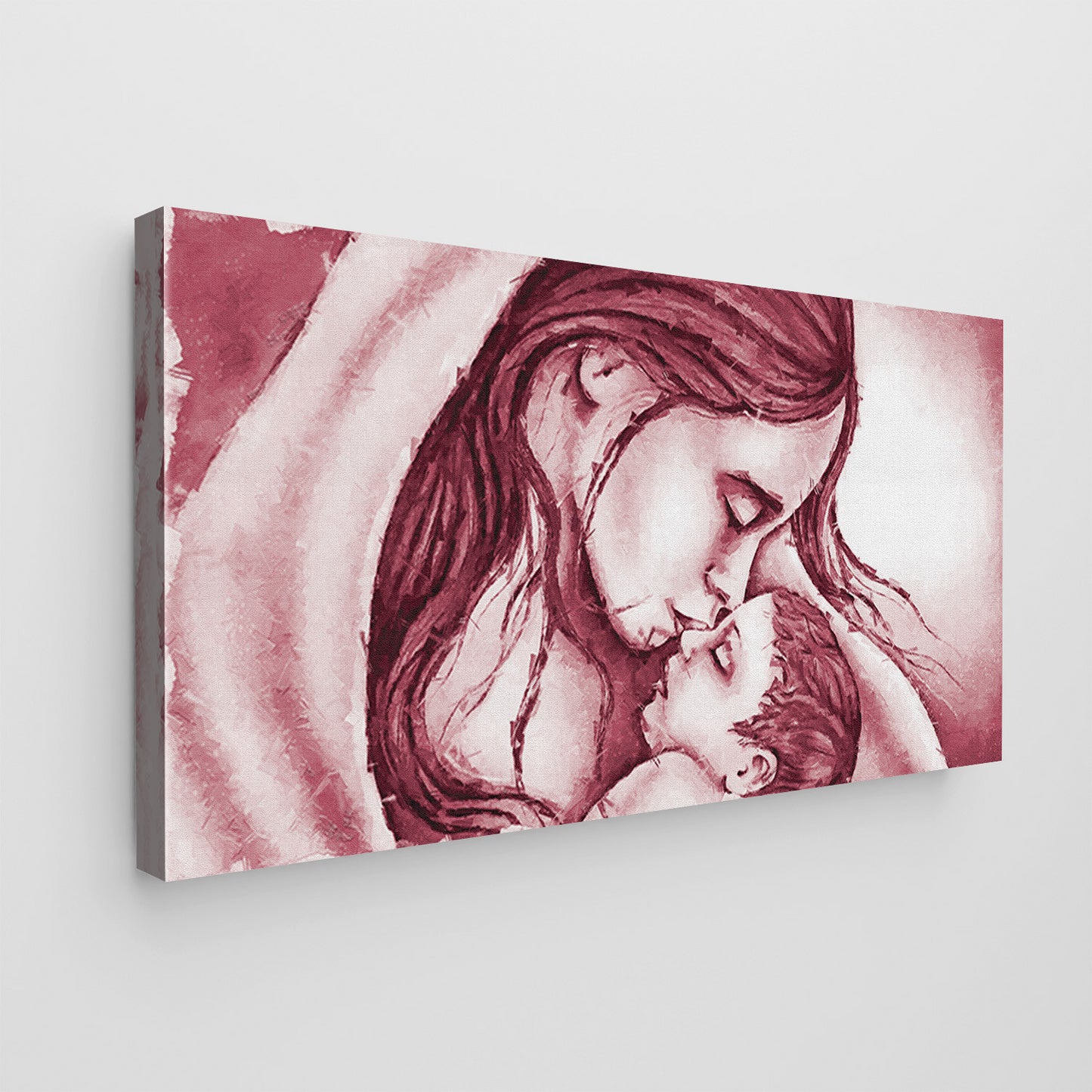 Quadro tela canvas e vetro acrilico