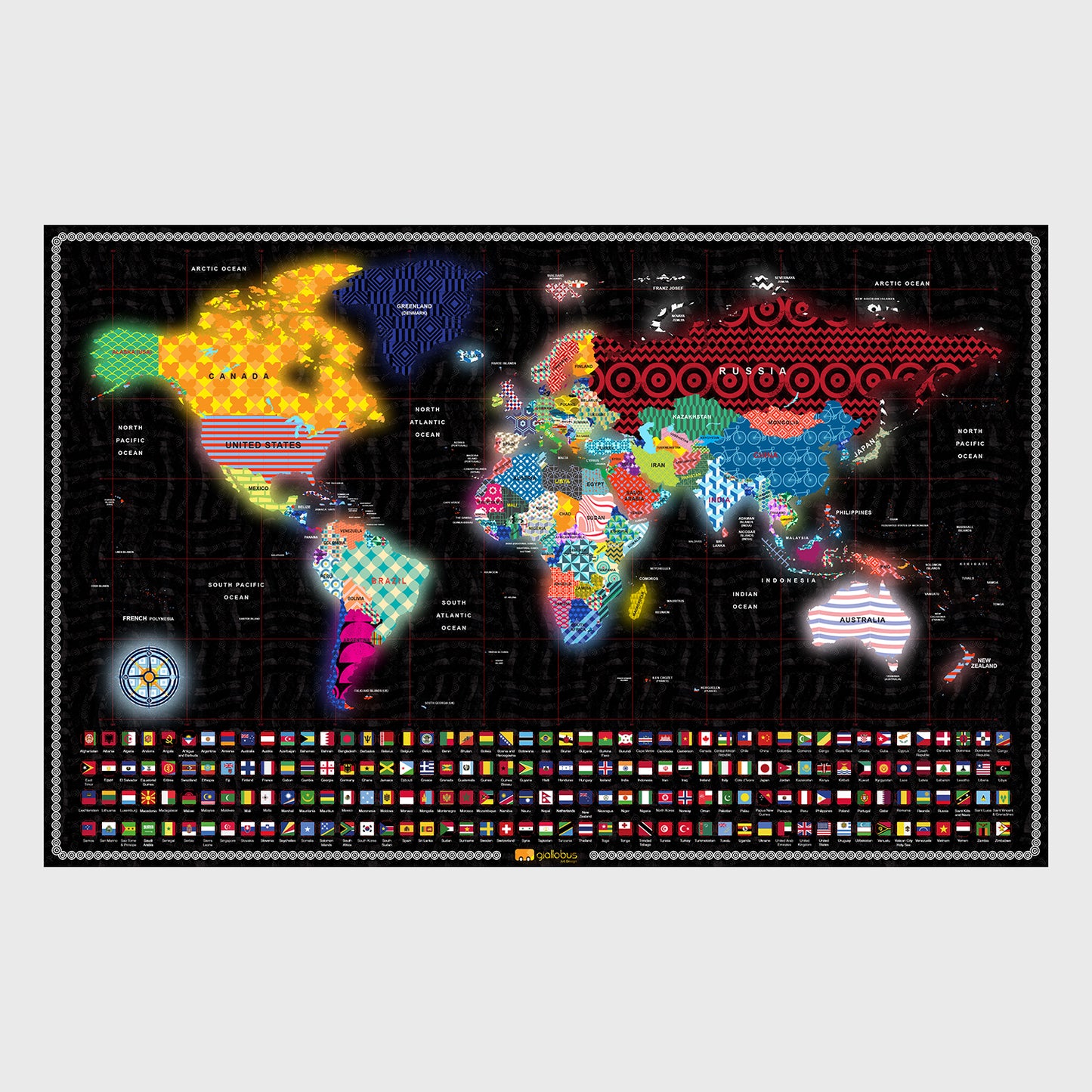 Mappe del mondo da grattare