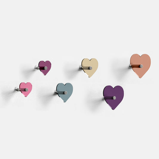 Appendiabiti da parete - Heart collection
