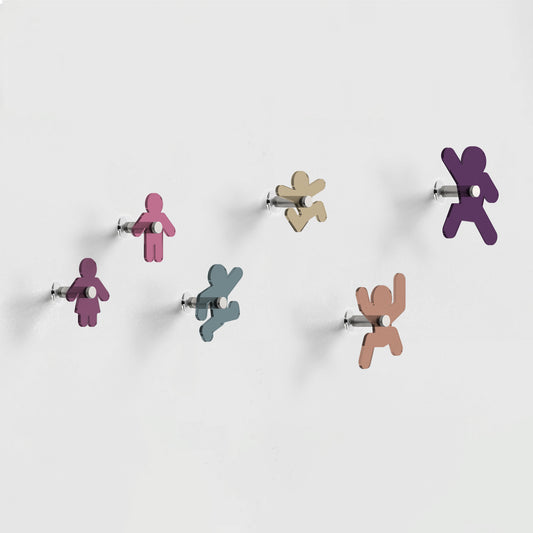 Appendiabiti da parete - Puppets collection