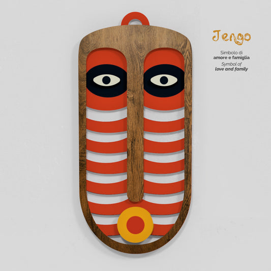 Maschere tribali - 01 - Jengo