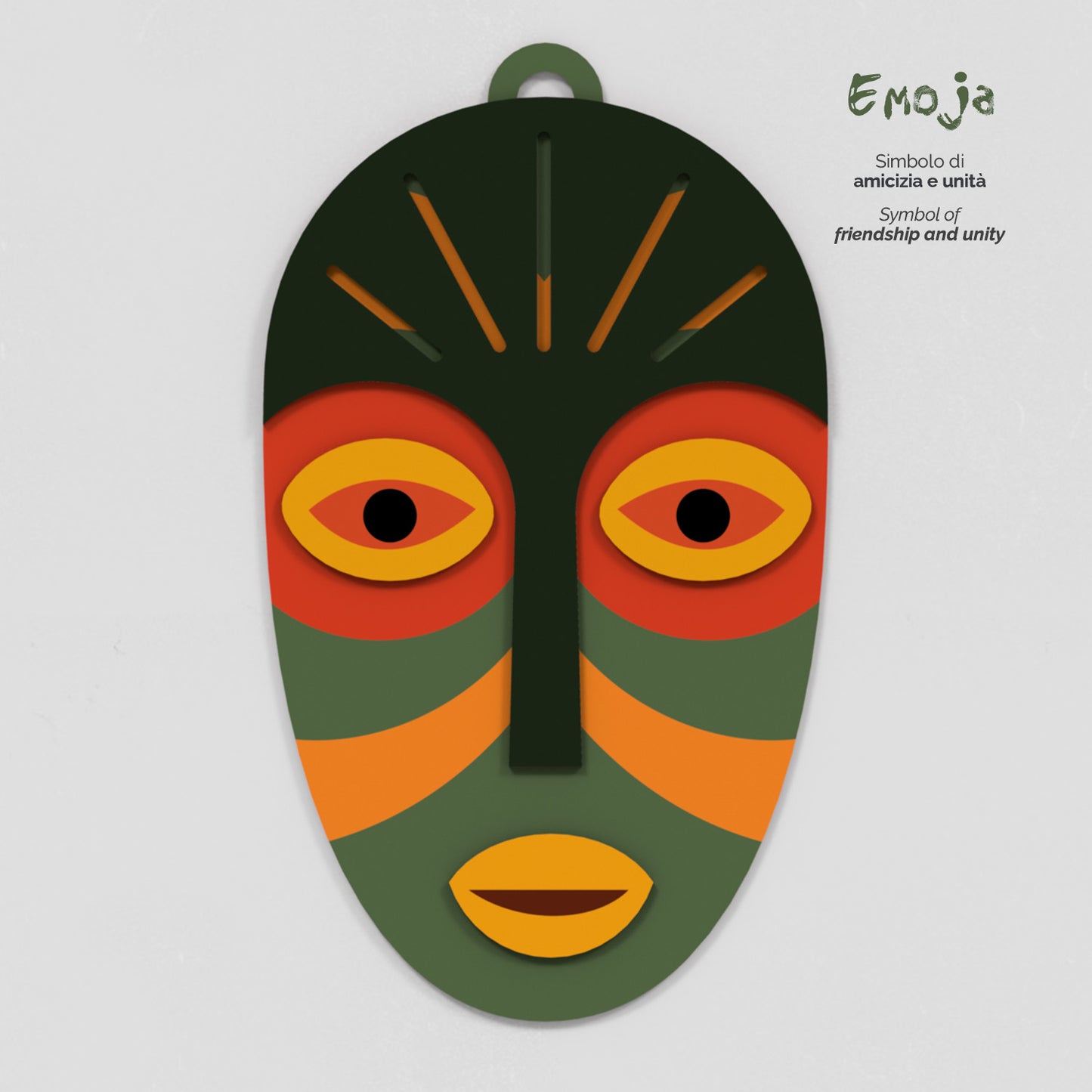 Maschere tribali - 05 - Emoja