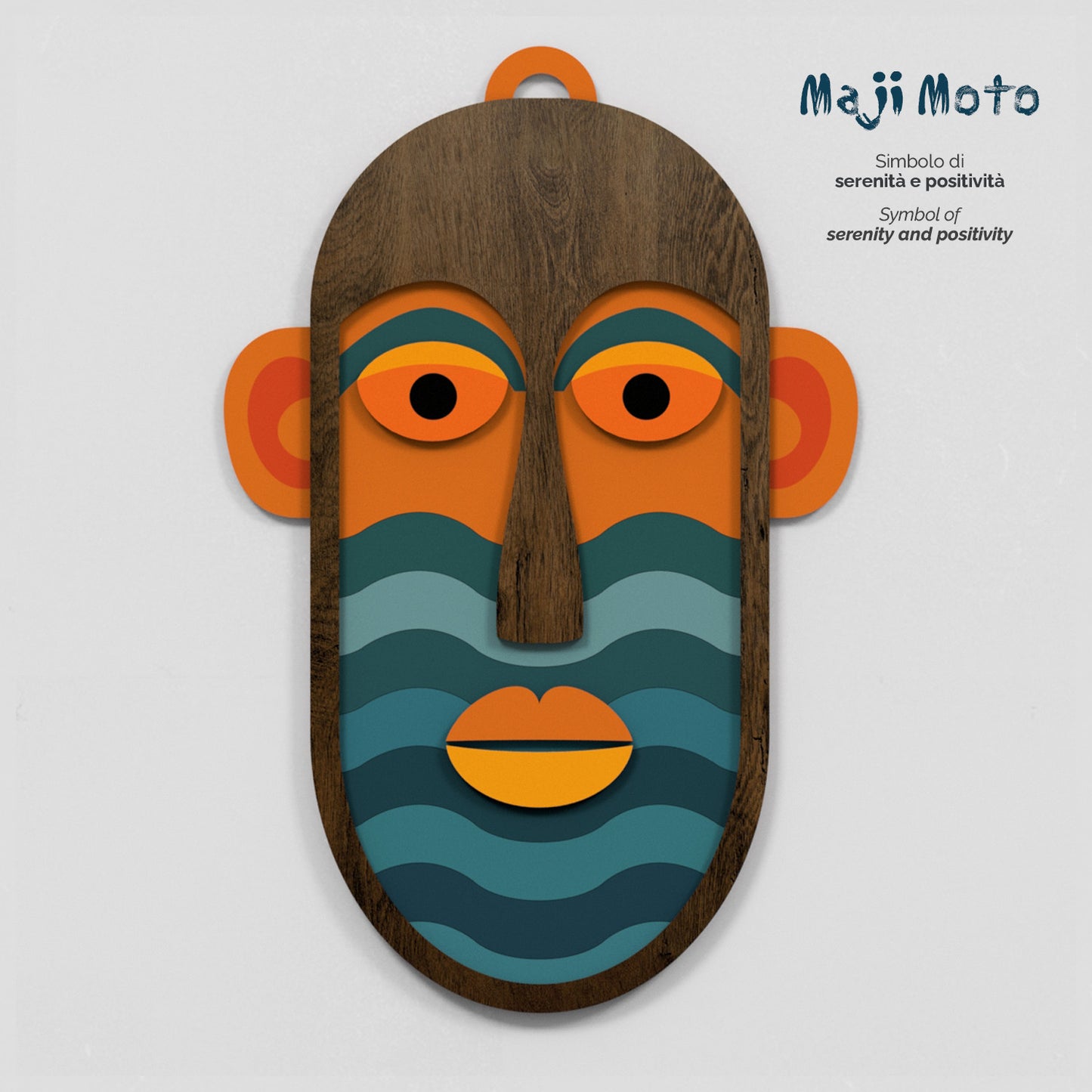 Maschere tribali - 04 - Maji Moto