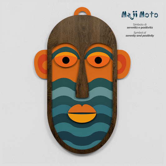 Maschere tribali - 04 - Maji Moto