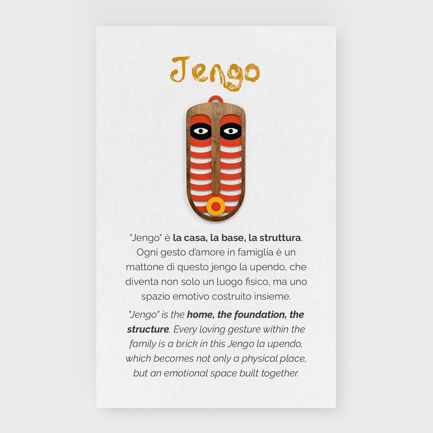 Maschere tribali - 01 - Jengo