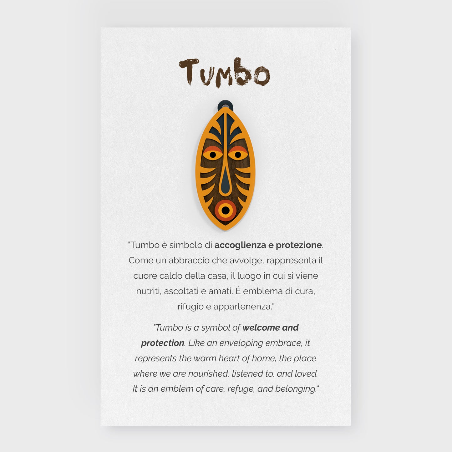 Maschere tribali - 02 - Tumbo