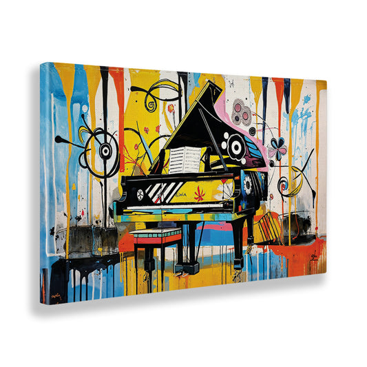 Quadro tela canvas - 76 - Pianoforte