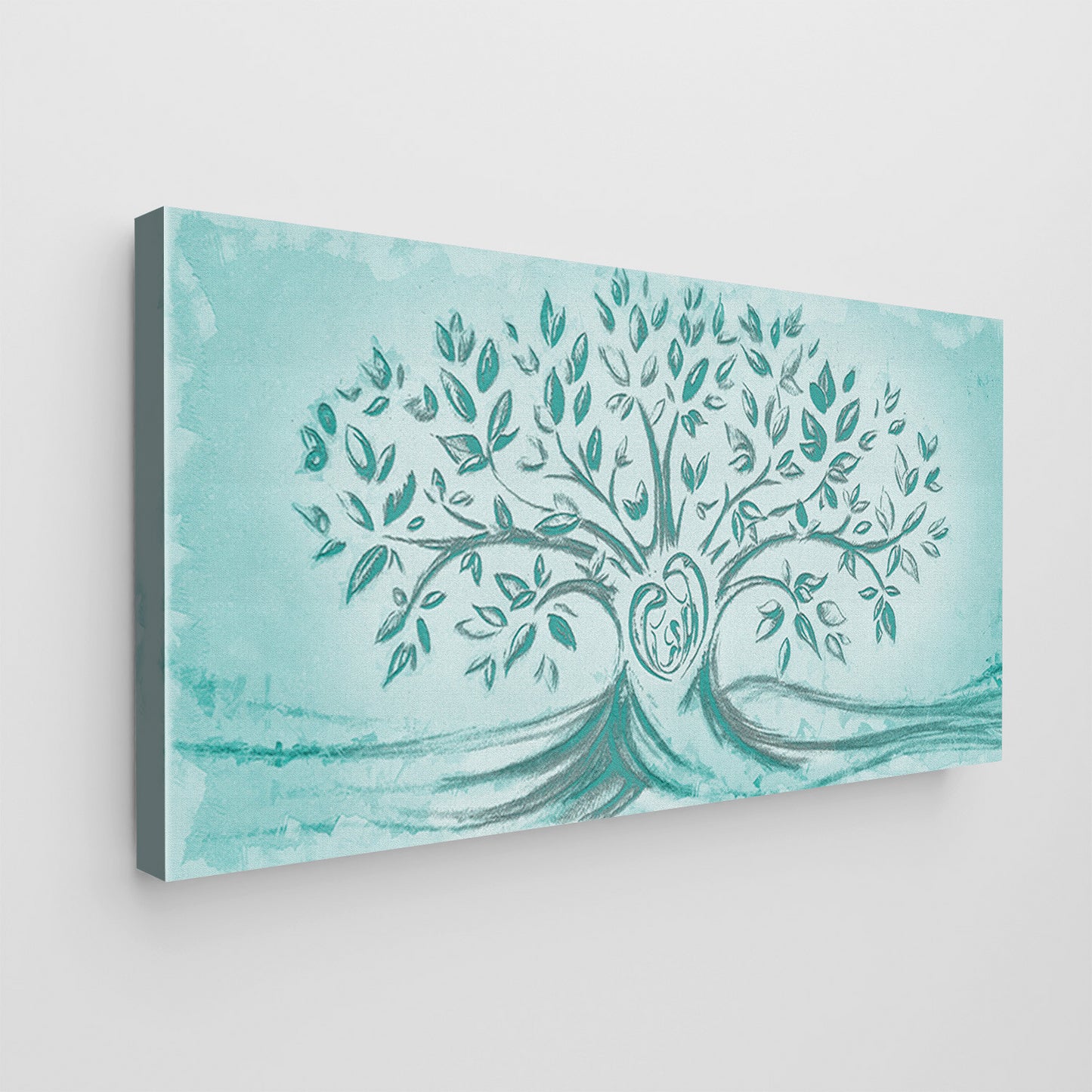 Quadro tela canvas e vetro acrilico