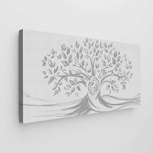 Quadro tela canvas e vetro acrilico
