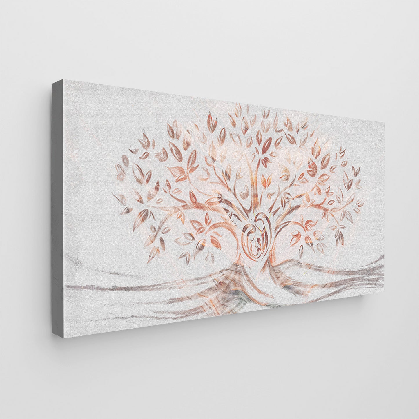 Quadro tela canvas e vetro acrilico