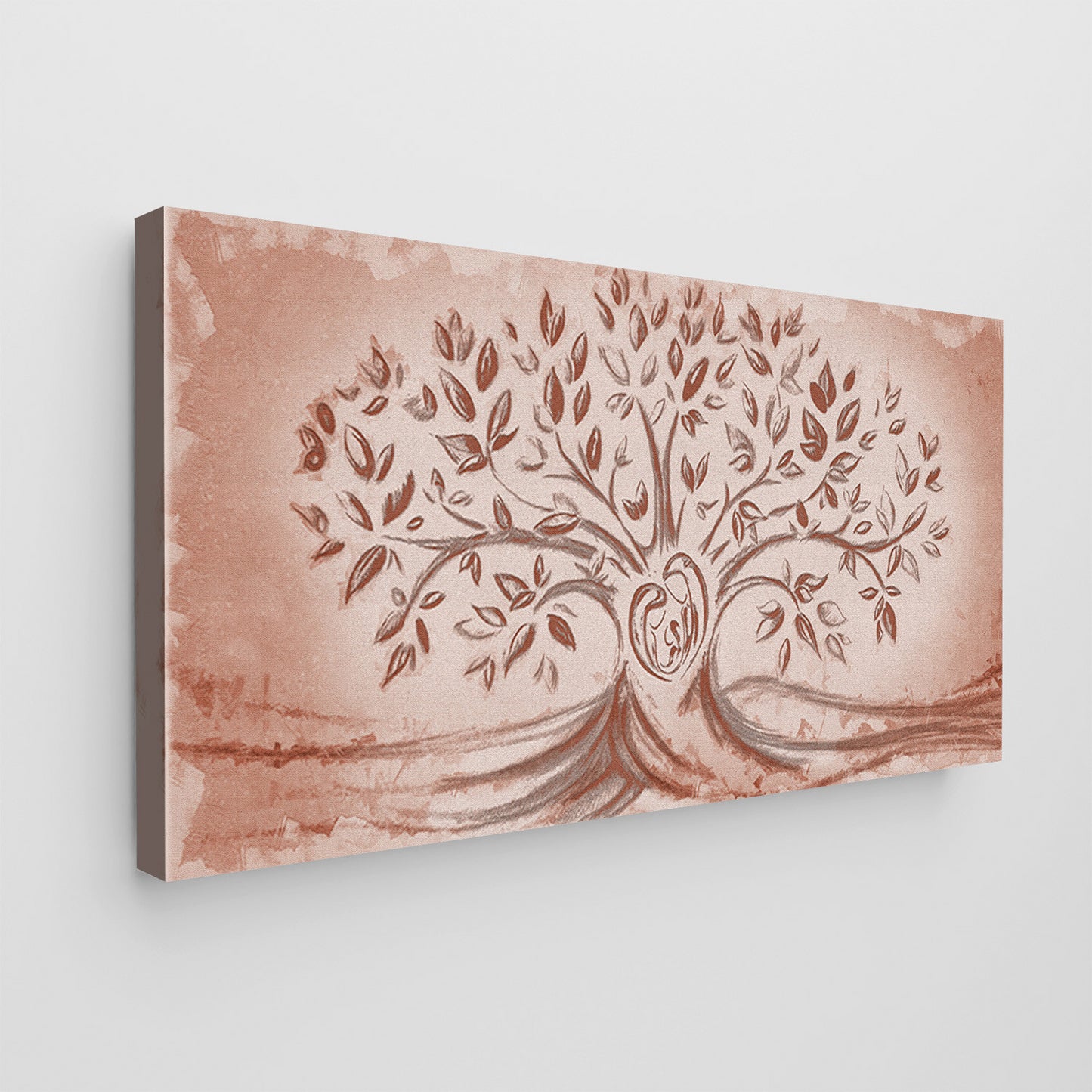 Quadro tela canvas e vetro acrilico
