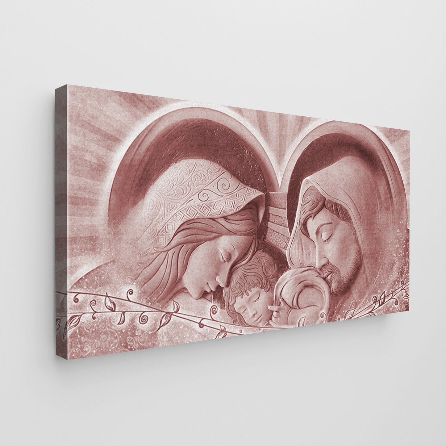 Quadro tela canvas e vetro acrilico