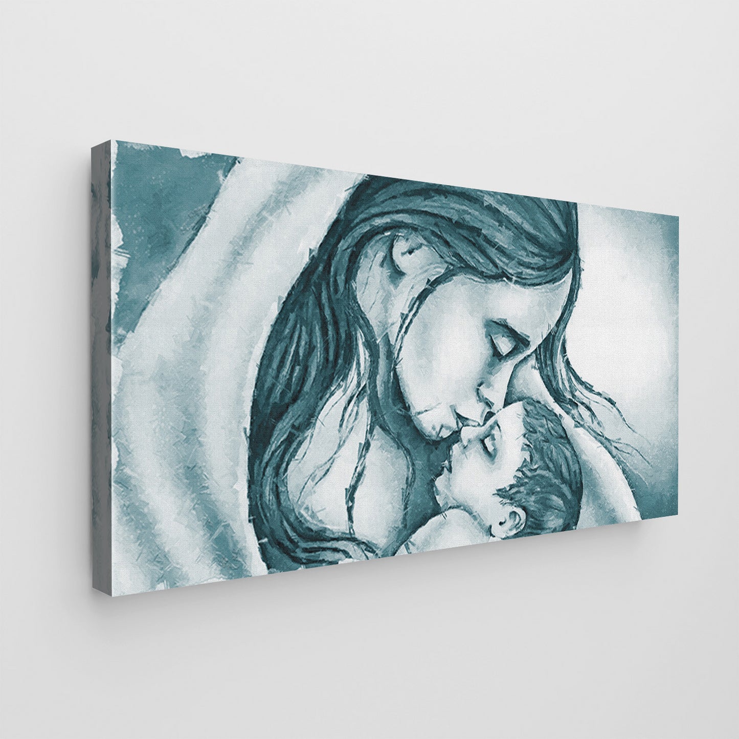 Quadro tela canvas e vetro acrilico