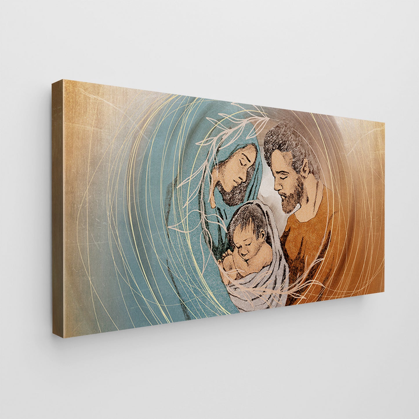 Quadro tela canvas e vetro acrilico