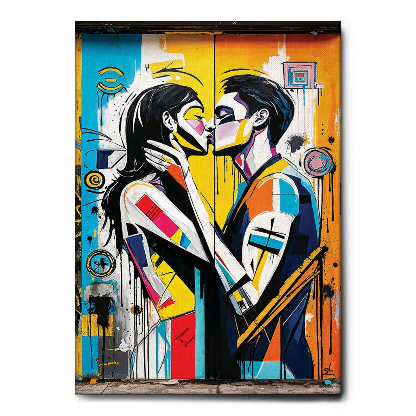 Quadro tela canvas - 80 - Amanti