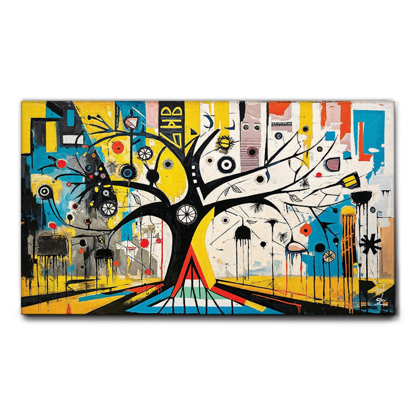 Quadro tela canvas - 67 - Albero della vita Graffy