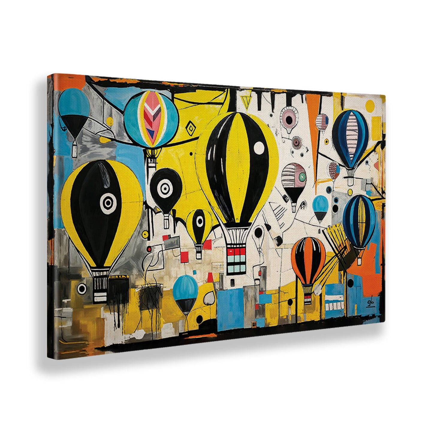 Quadro tela canvas - 74 - Mongolfiere 01