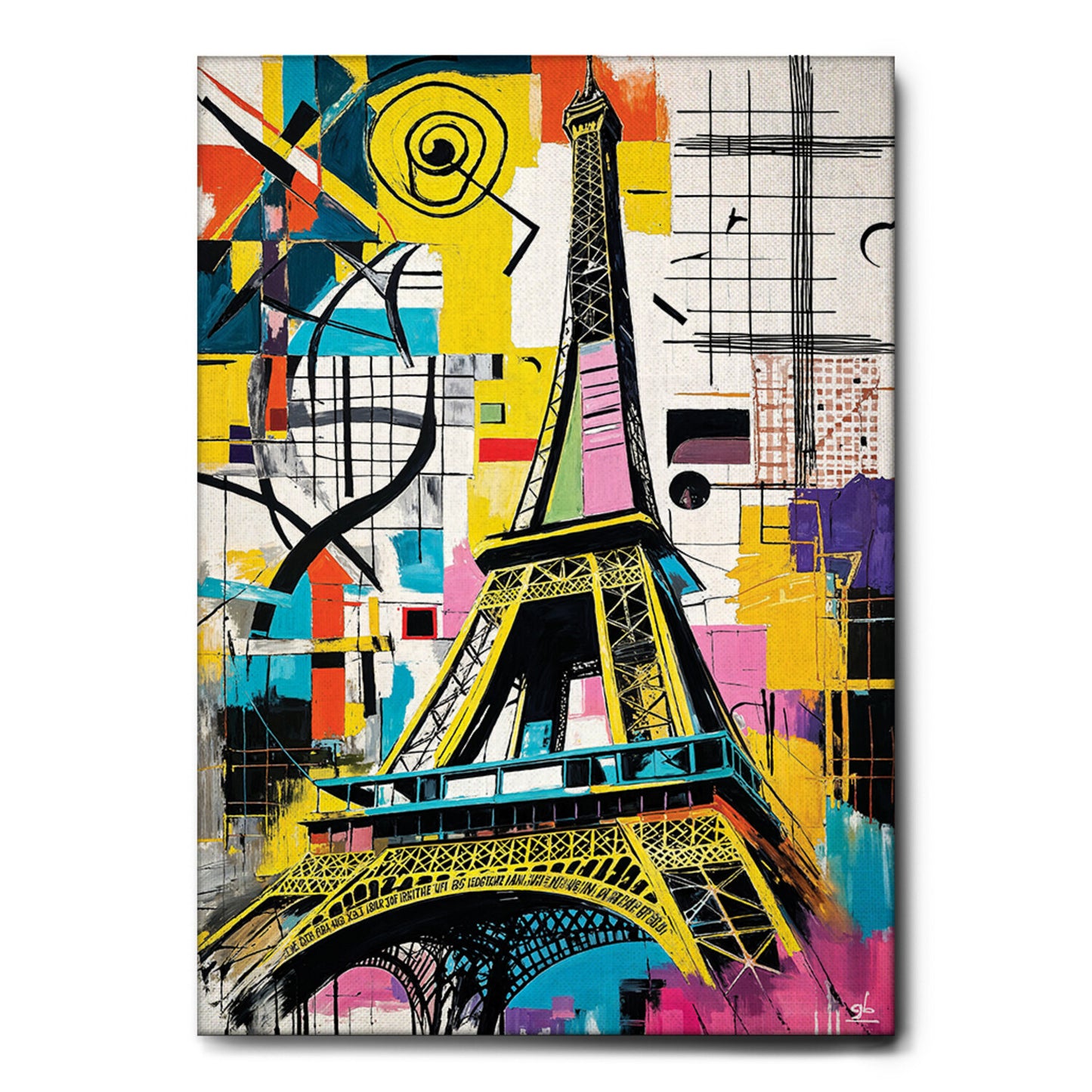 Quadro tela canvas - 89 - Torre Eiffel 01