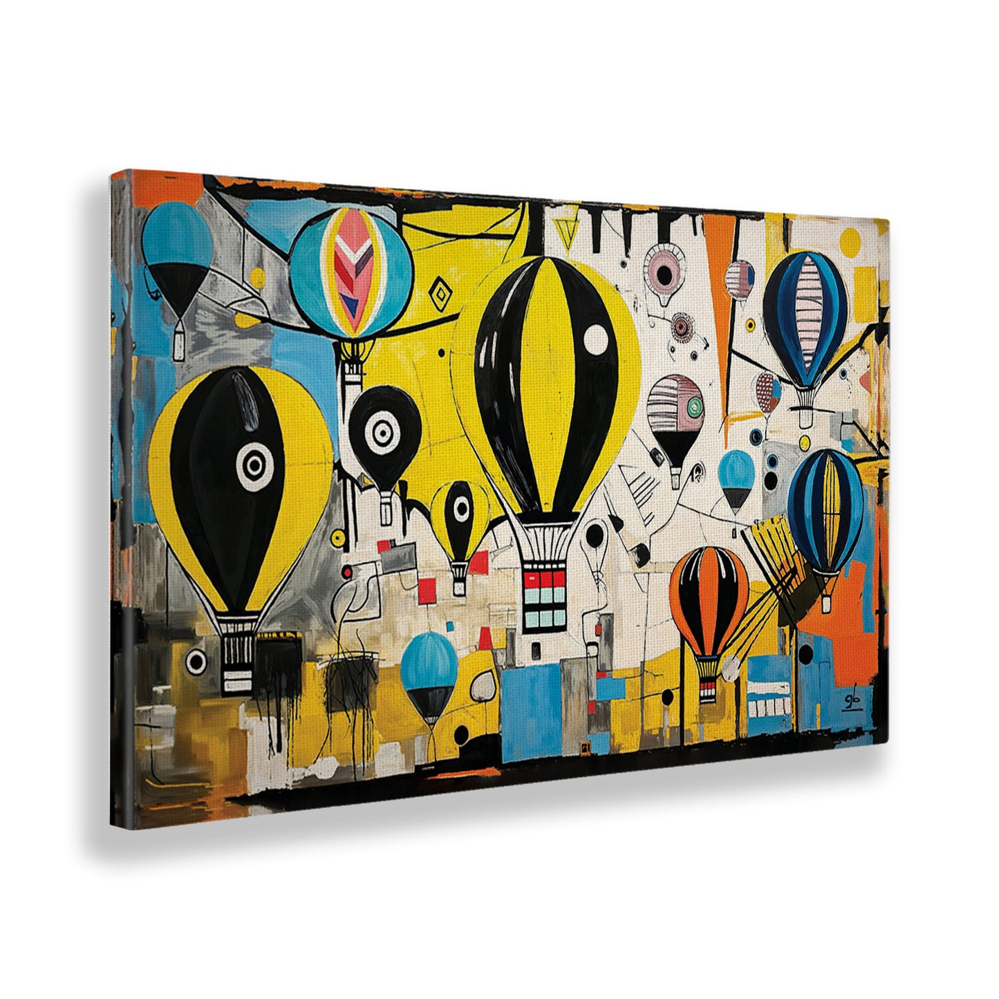 Quadro tela canvas - 74 - Mongolfiere 01