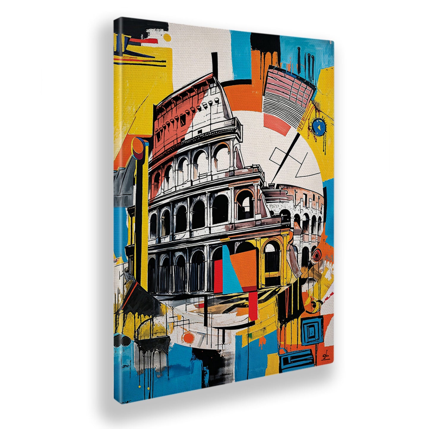 Quadro tela canvas - 88 - Roma colosseo