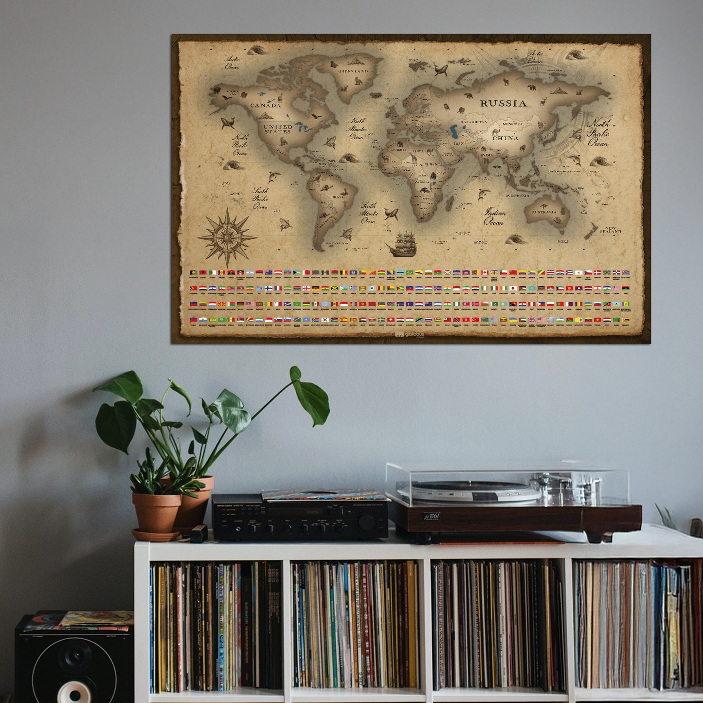 Mappe del mondo da grattare