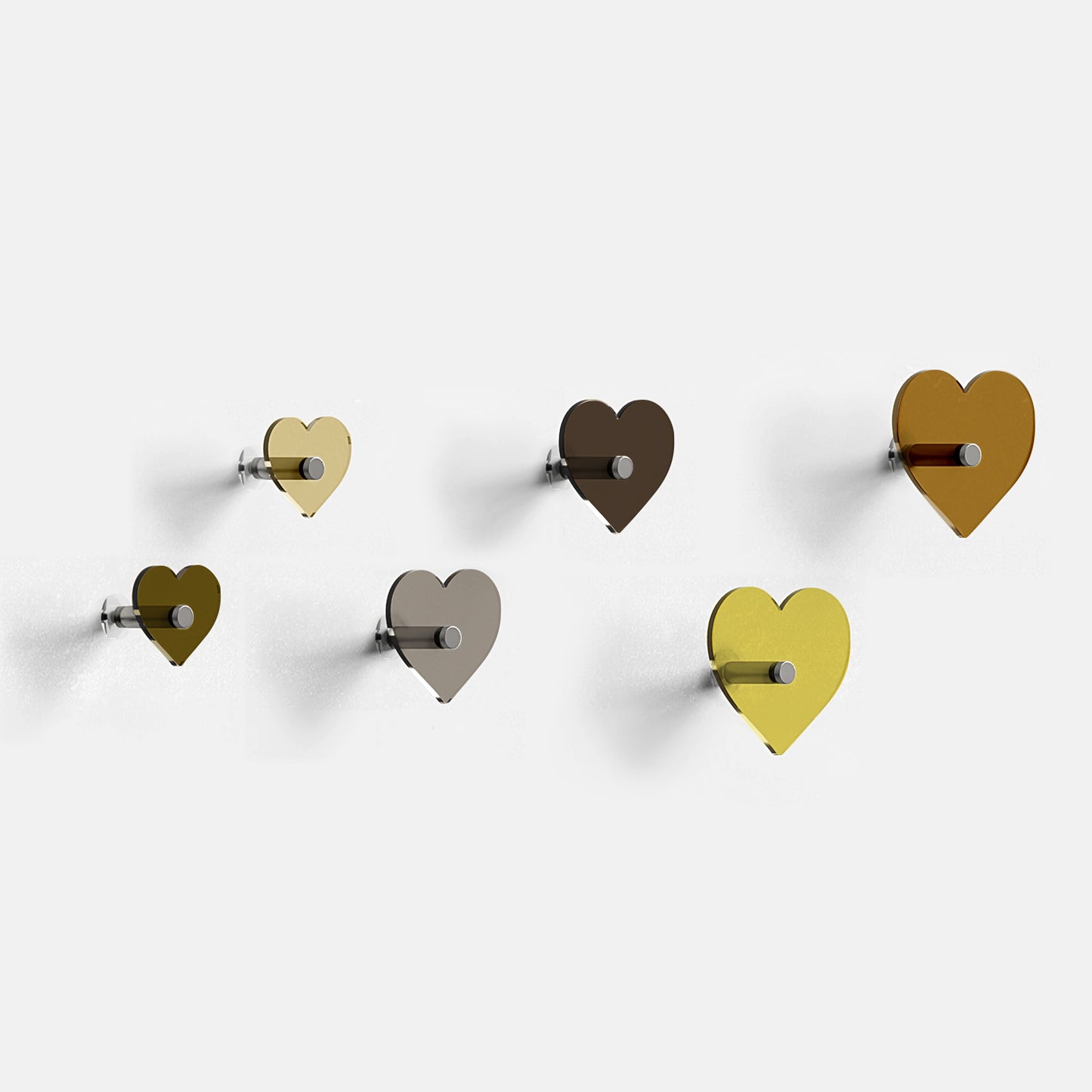 Appendiabiti da parete - Heart collection