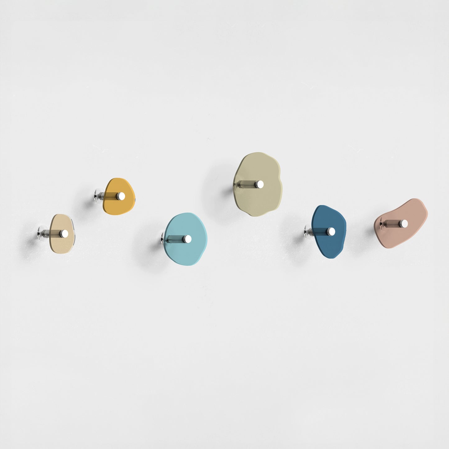 Appendiabiti da parete - Pebbles collection