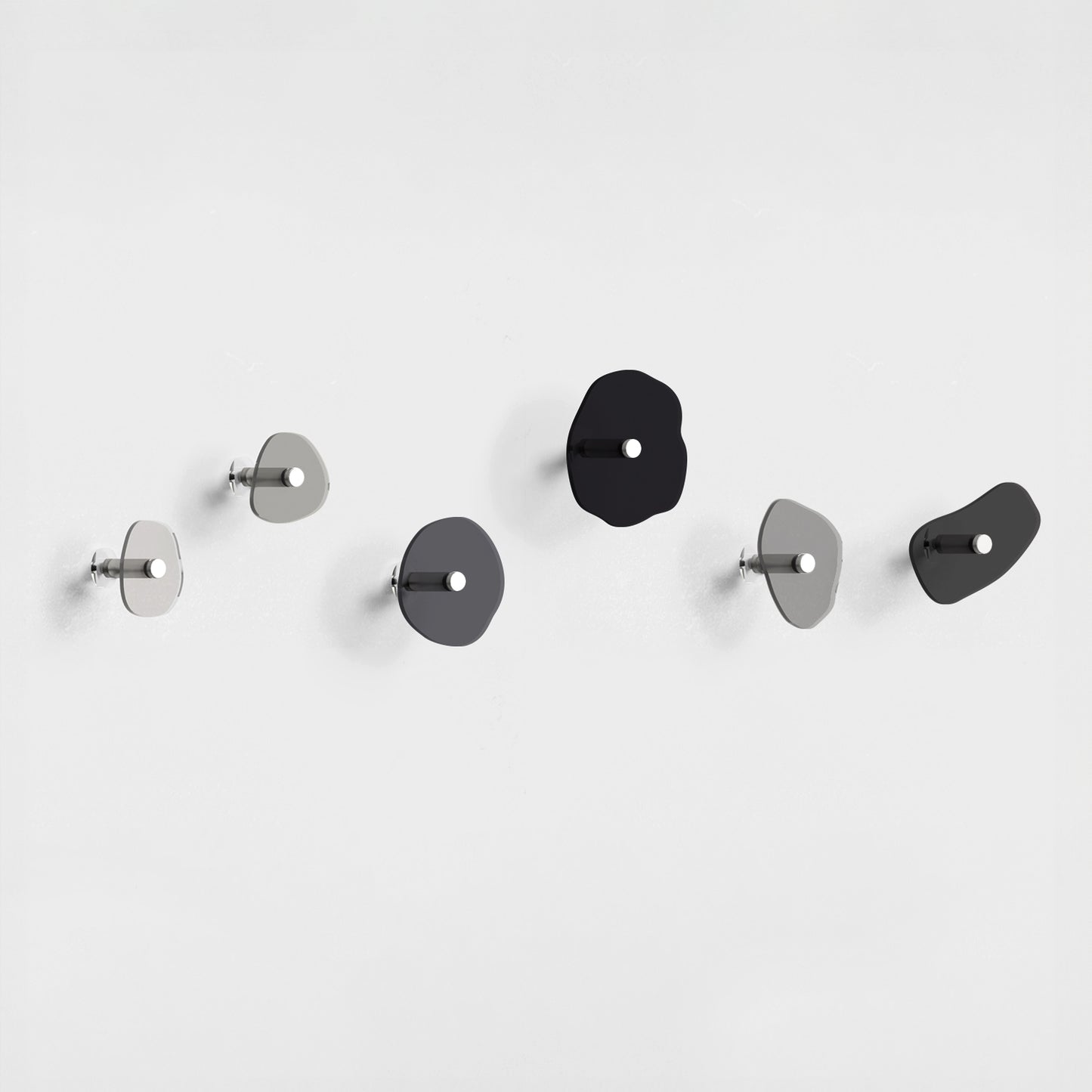Appendiabiti da parete - Pebbles collection