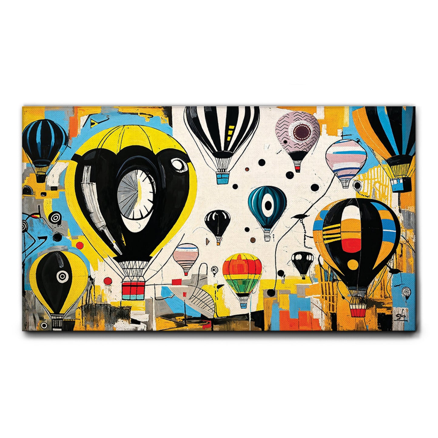 Quadro tela canvas - 75 - Mongolfiere 02