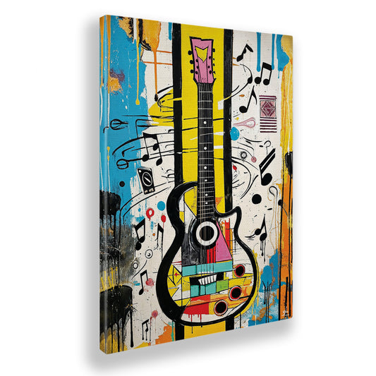 Quadro tela canvas - 86 - Guitar