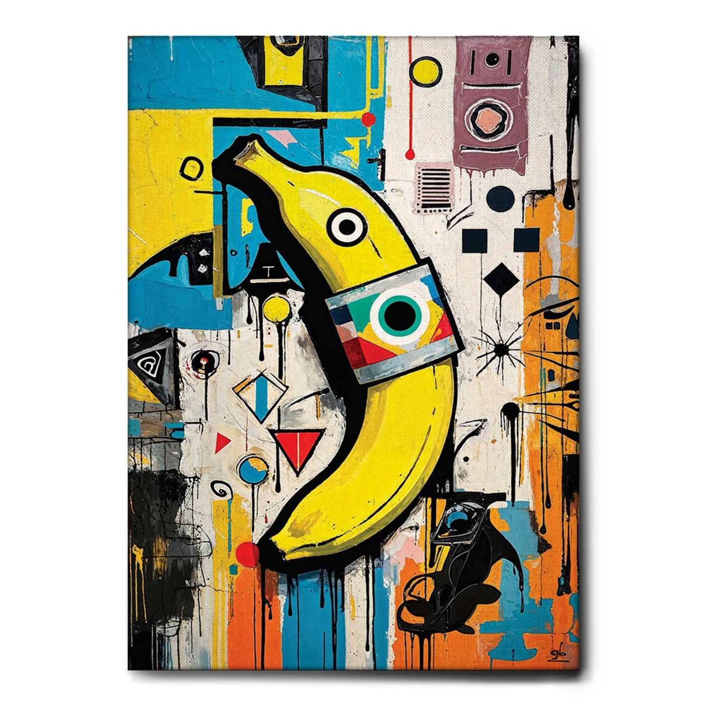Quadro tela canvas - 82 - Banana