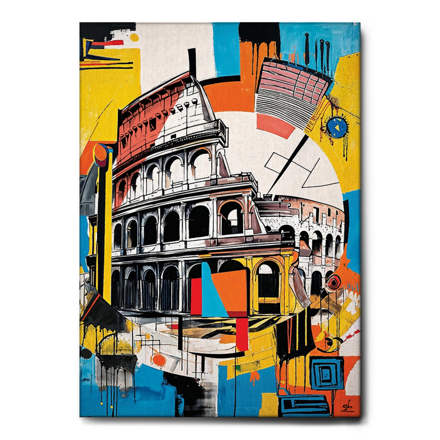 Quadro tela canvas - 88 - Roma colosseo